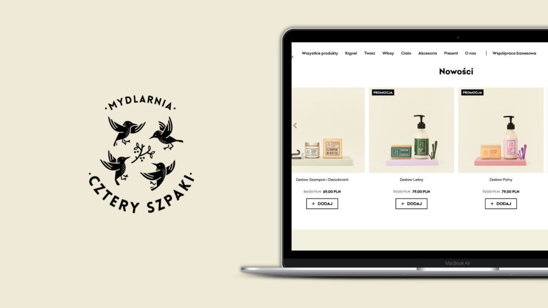 Online Shop Startseite